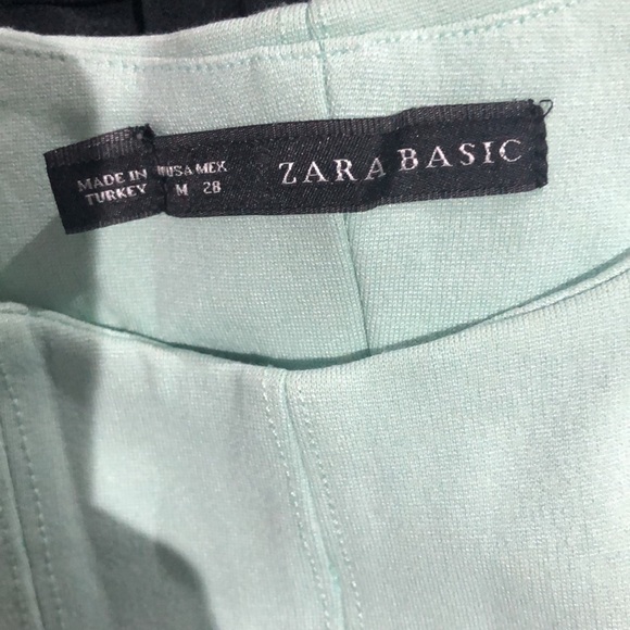 NWOT Zara mint green dress - Picture 2 of 3